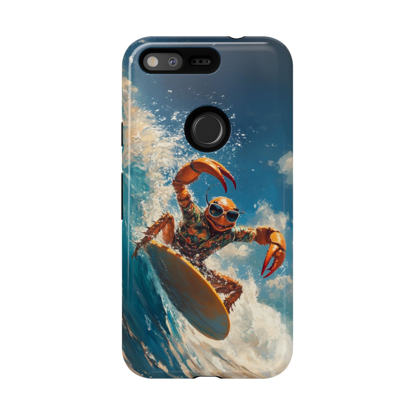 Surfing Crab - Tough Google Pixel Case