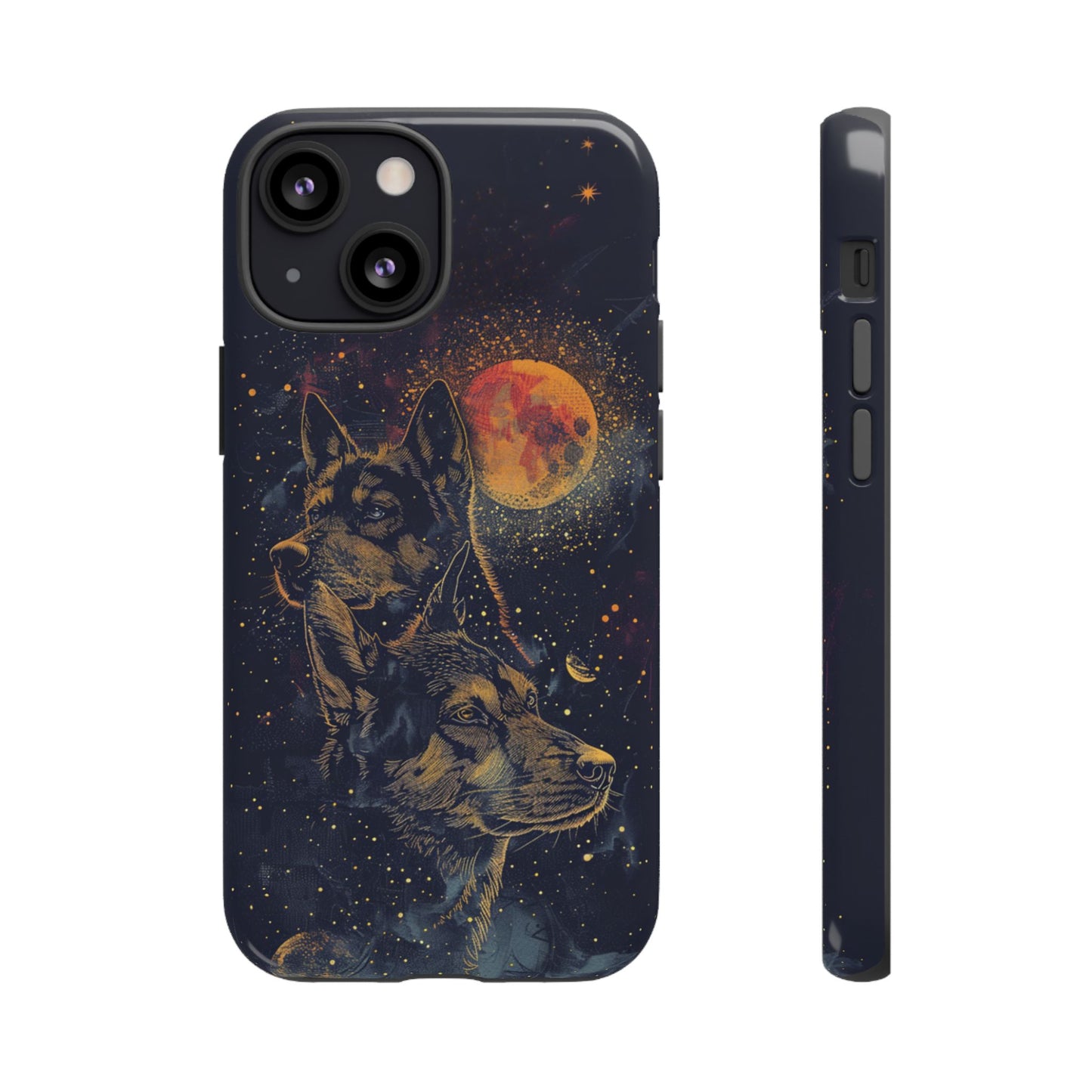German Shepherd Celestial Phone Case – iPhone, Google Pixel, Samsung Galaxy
