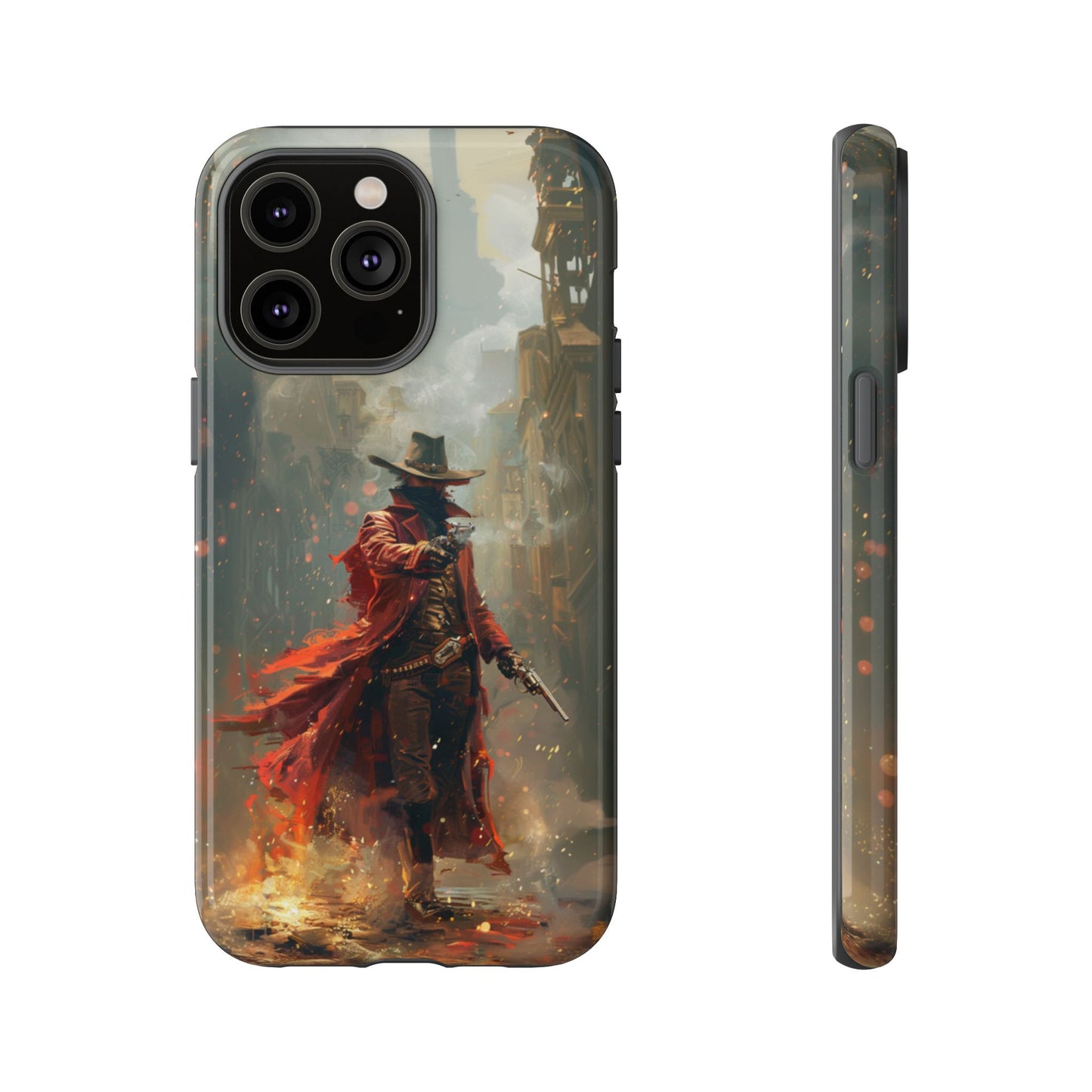 Crimson Gunslinger – Tough iPhone Case