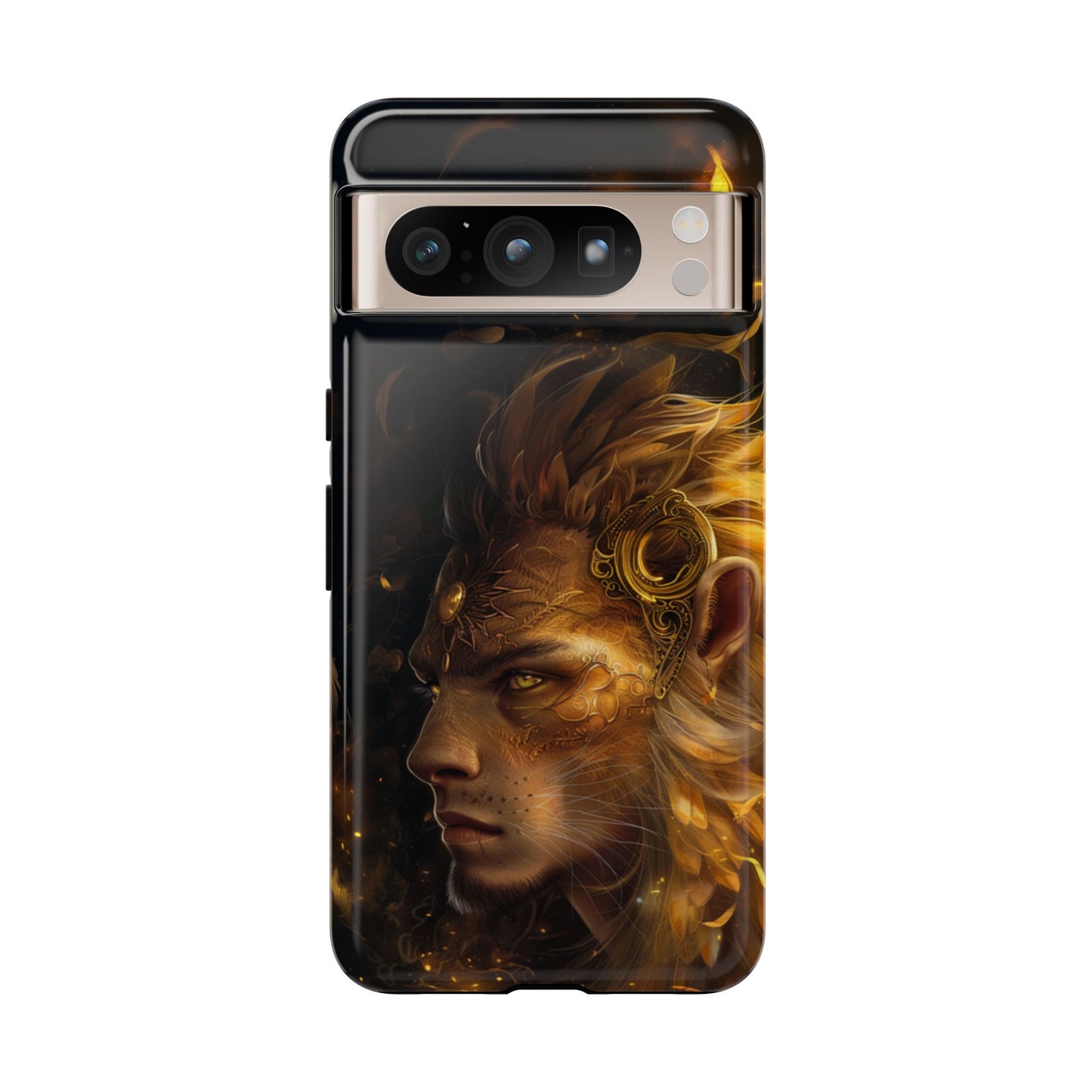 Radiant Regal: The Spirit of Leo - iPhone, Google Pixel, Samsung Galaxy