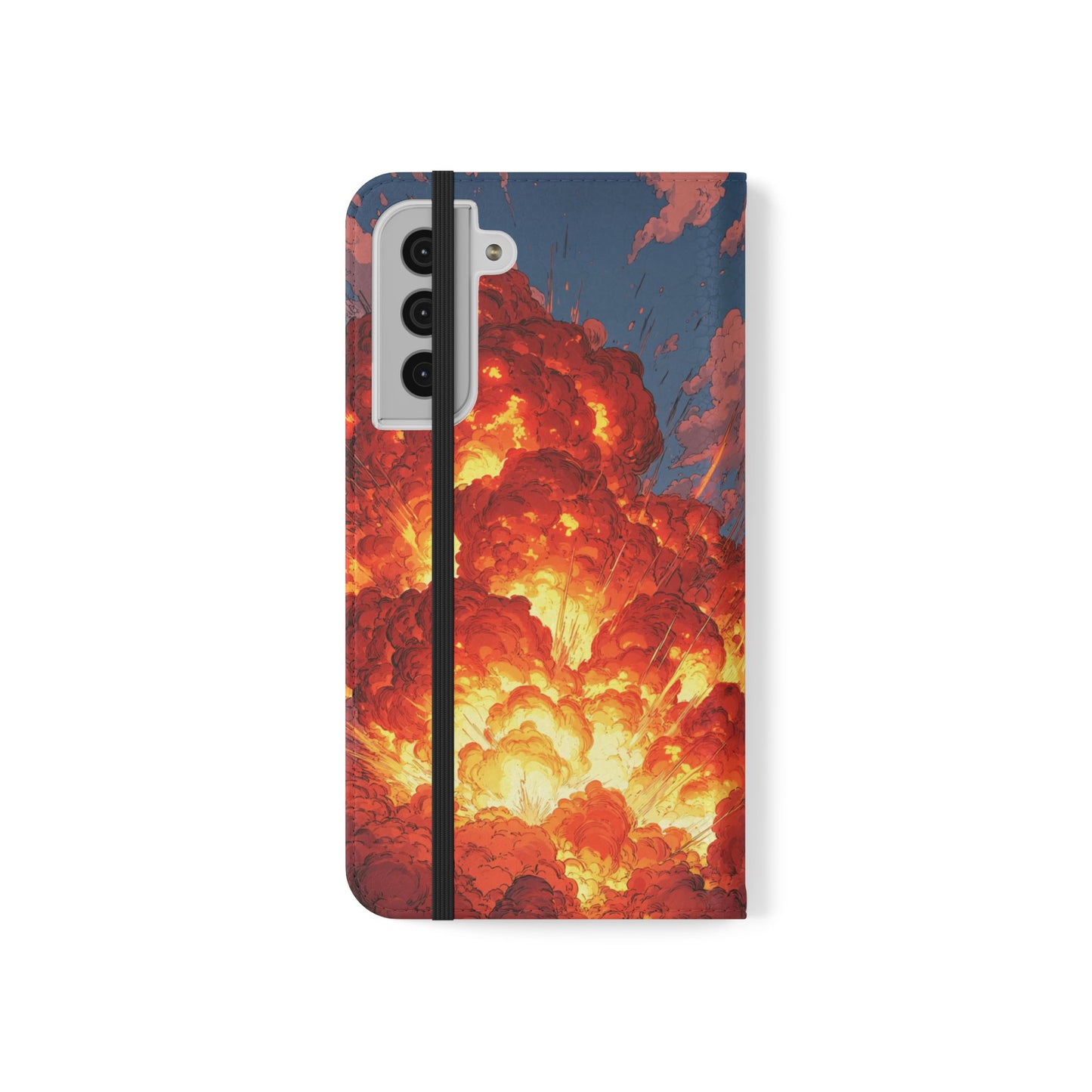 Comic Explosion - Wallet Flip Case