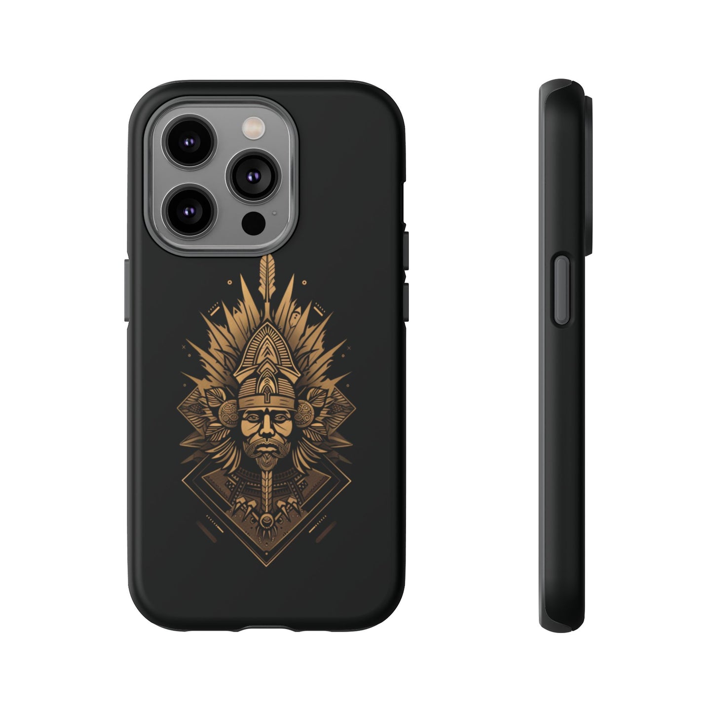 Golden Warrior Guardian - iPhone, Google Pixel, Samsung Galaxy