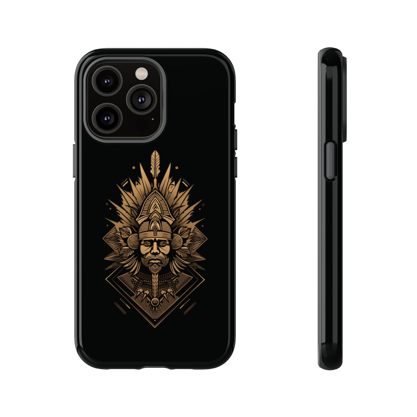 Golden Warrior Guardian - iPhone, Google Pixel, Samsung Galaxy