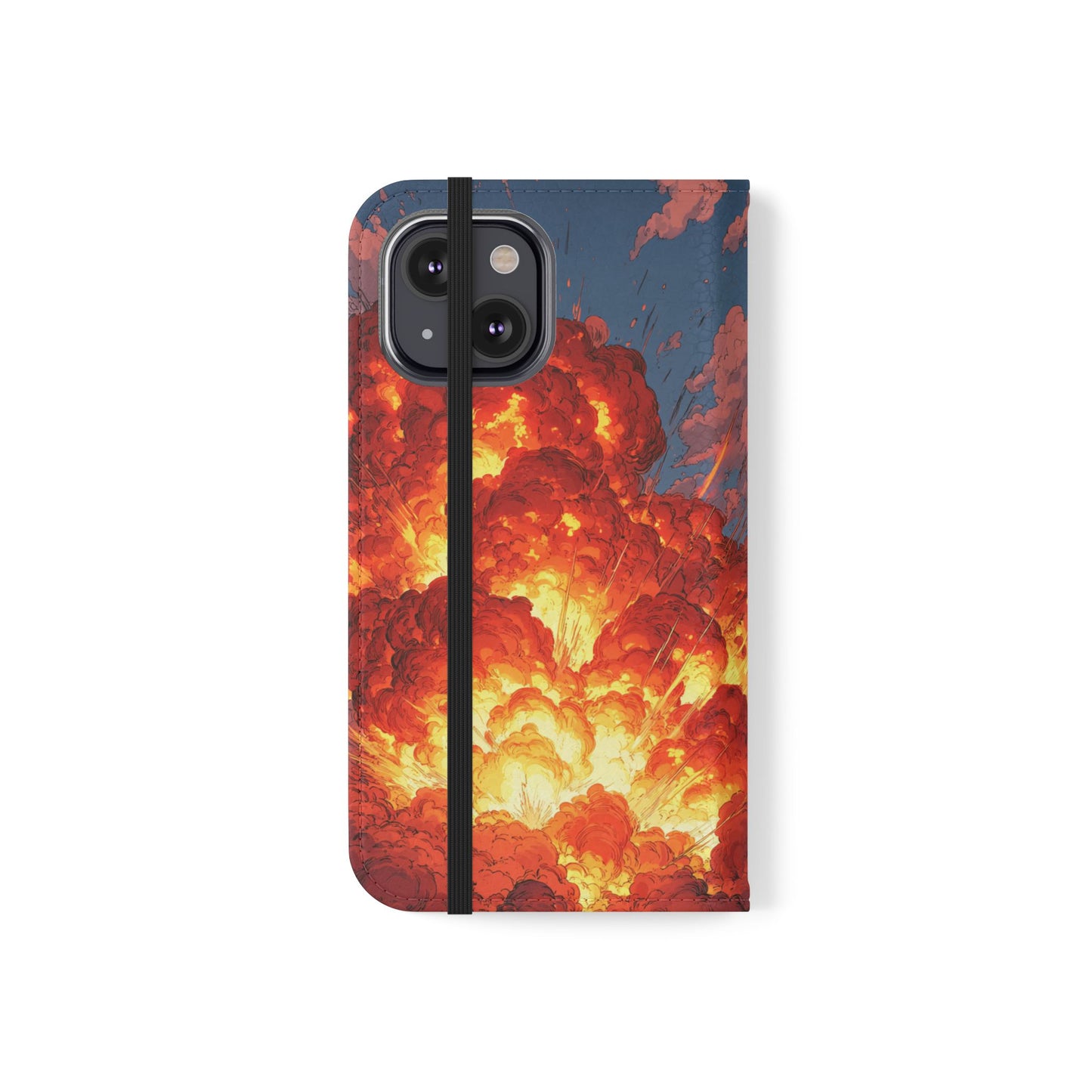 Comic Explosion - Wallet Flip Case