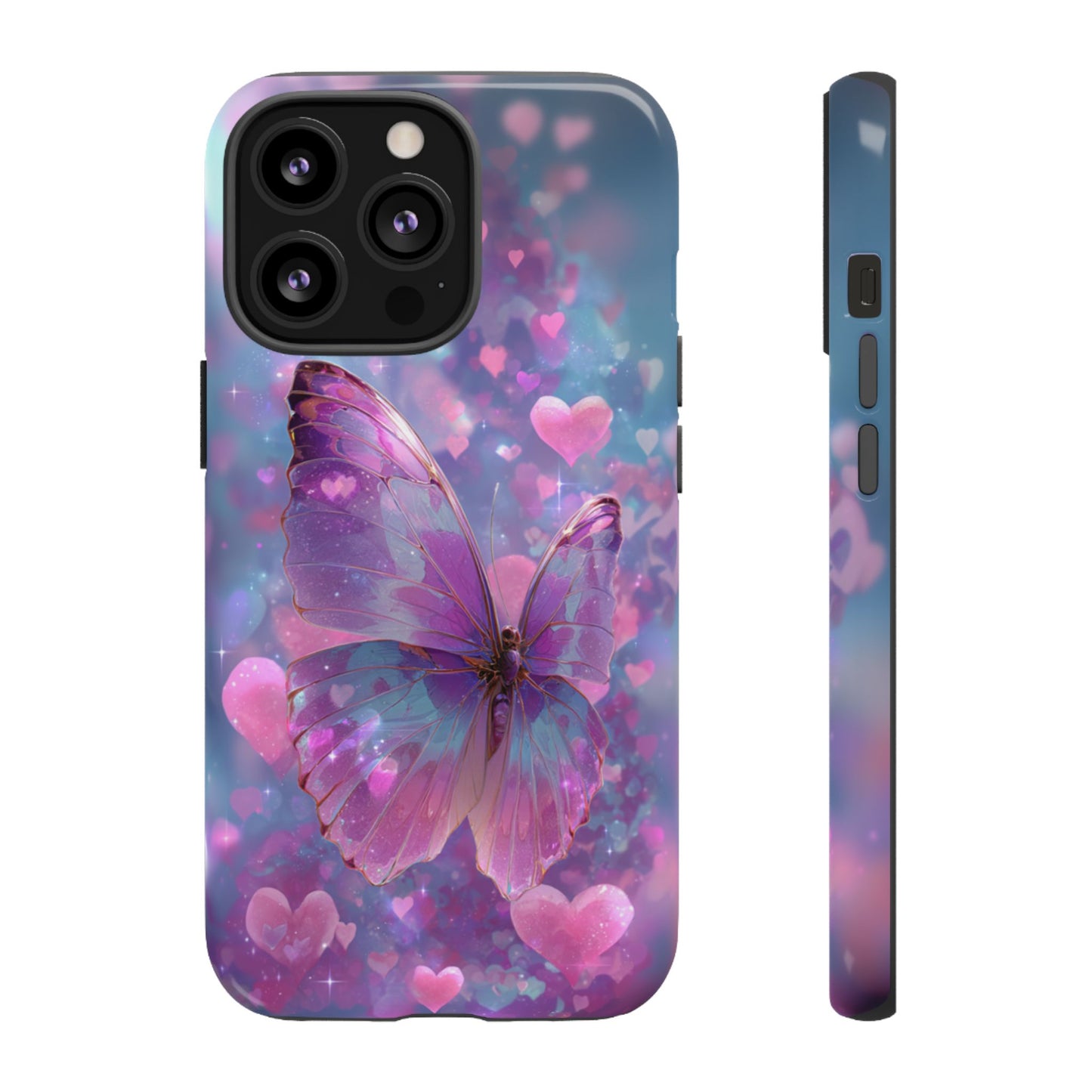 Cupid's Flutter Butterfly - Tough iPhone Case
