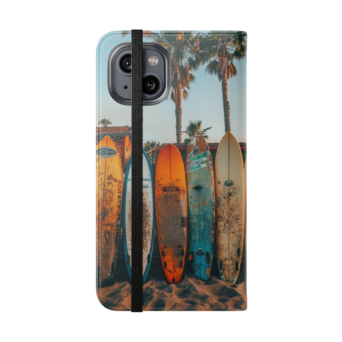 Beach Surfboards - Wallet Flip Case