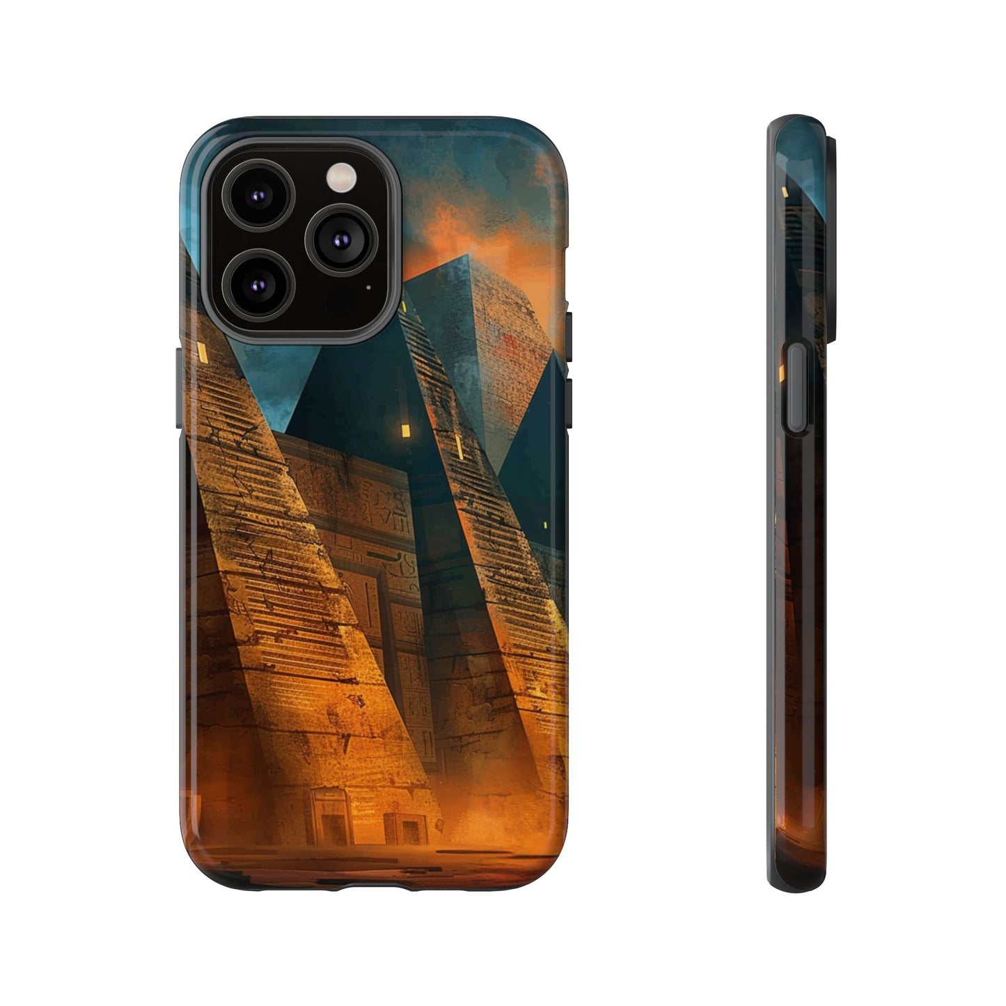 Ancient Egyptian Pyramids Sunset - Tough iPhone Case