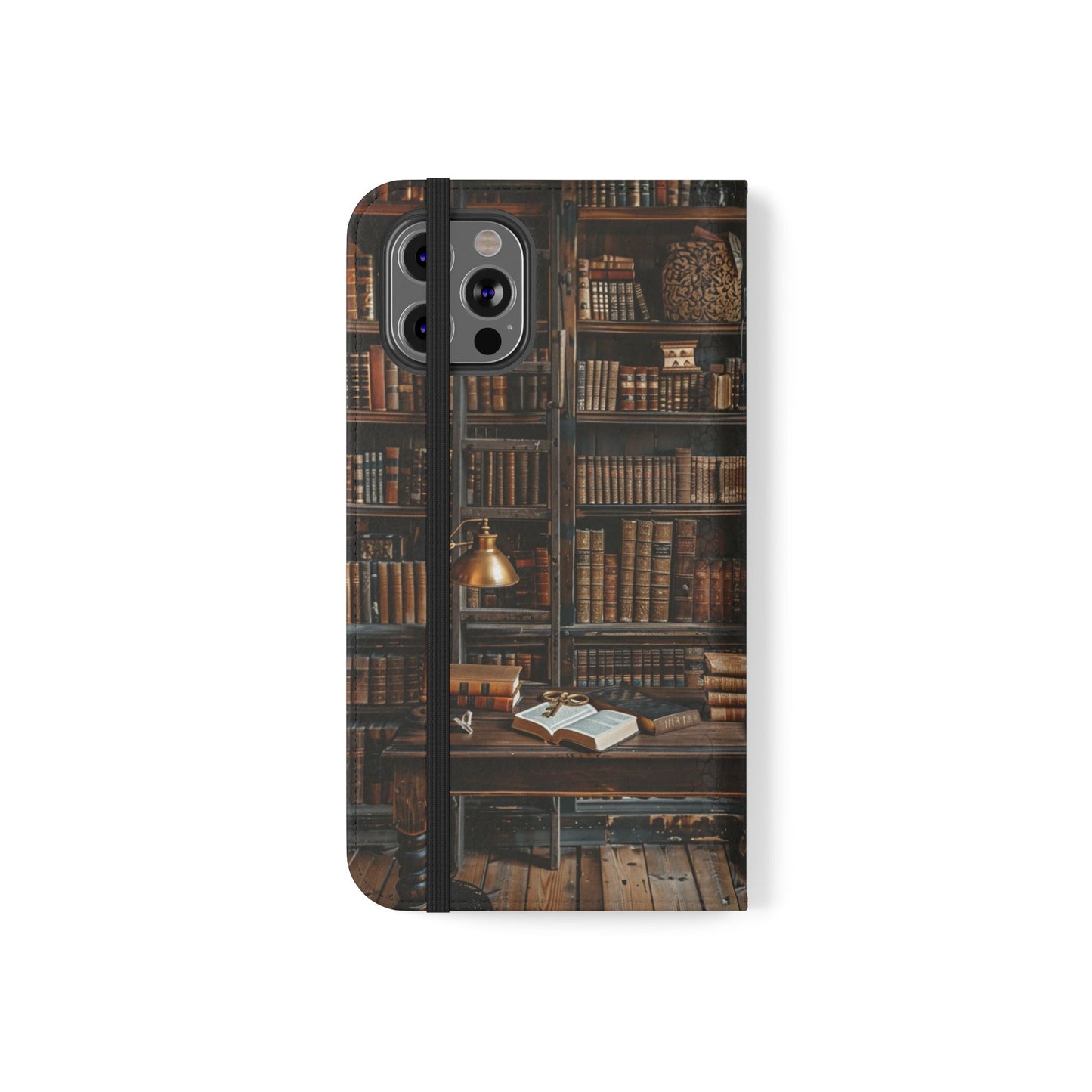 Old World Study - Wallet Flip Case