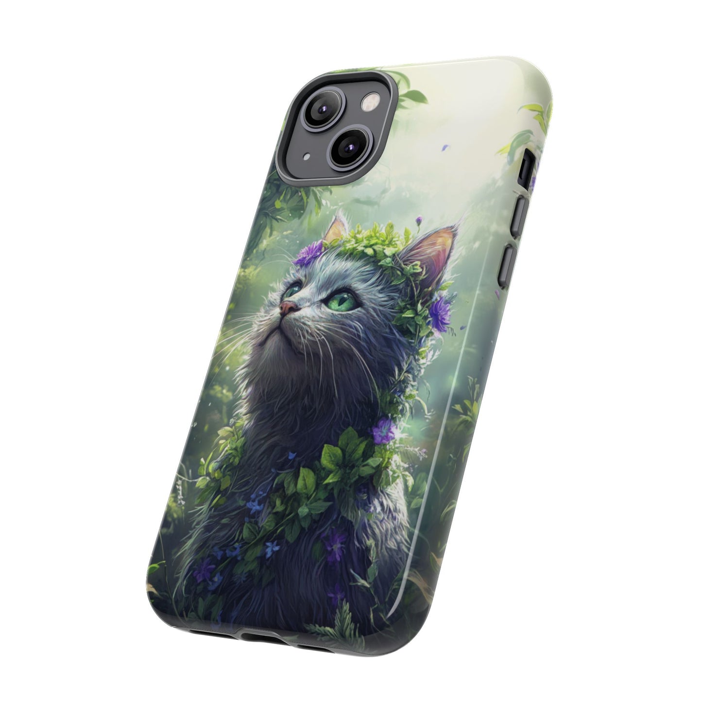 Nature’s Guardian Cat Phone Case – iPhone, Google Pixel, Samsung Galaxy