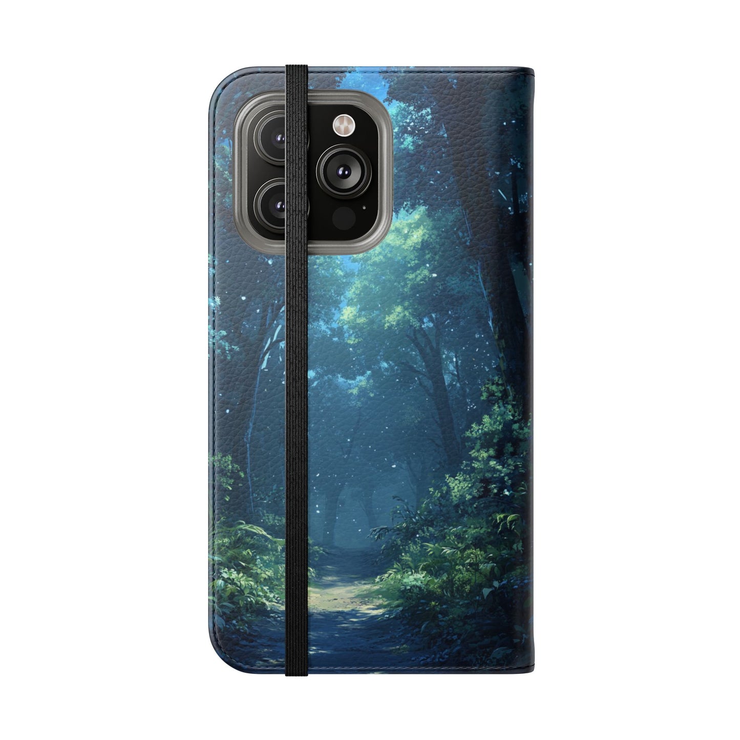 Mystical Forest Path - Wallet Flip Case