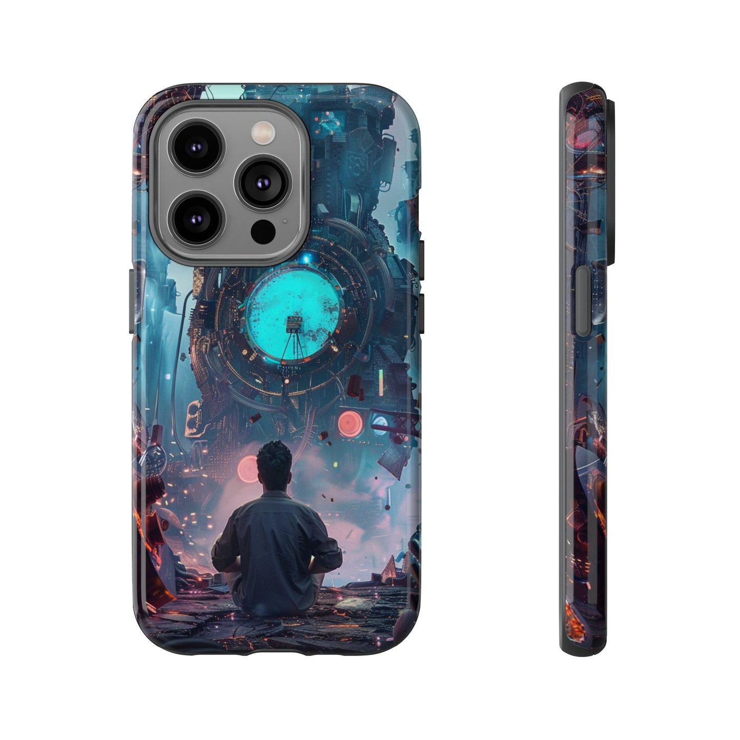 Time-Traveling Musician Phone Case - iPhone, Google Pixel, Samsung Galaxy