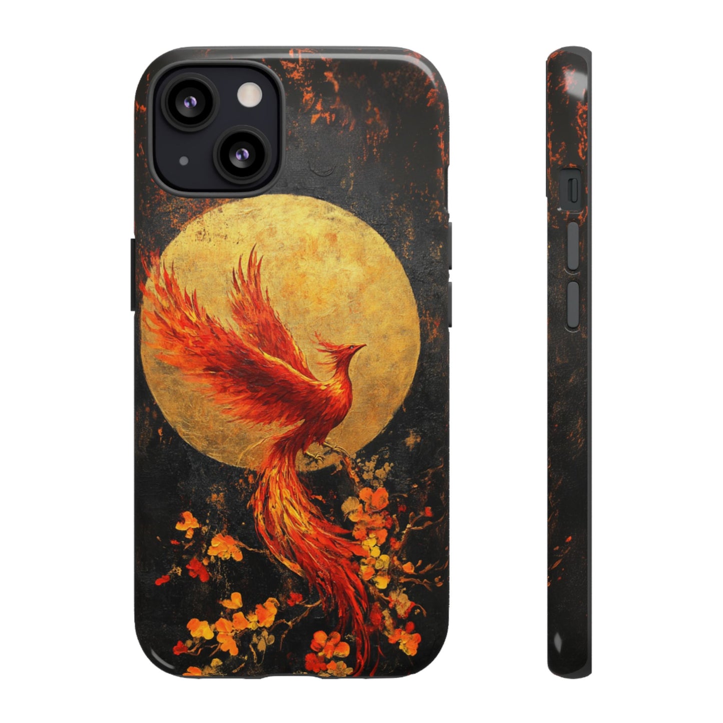 Golden Phoenix Rise – Tough iPhone Case