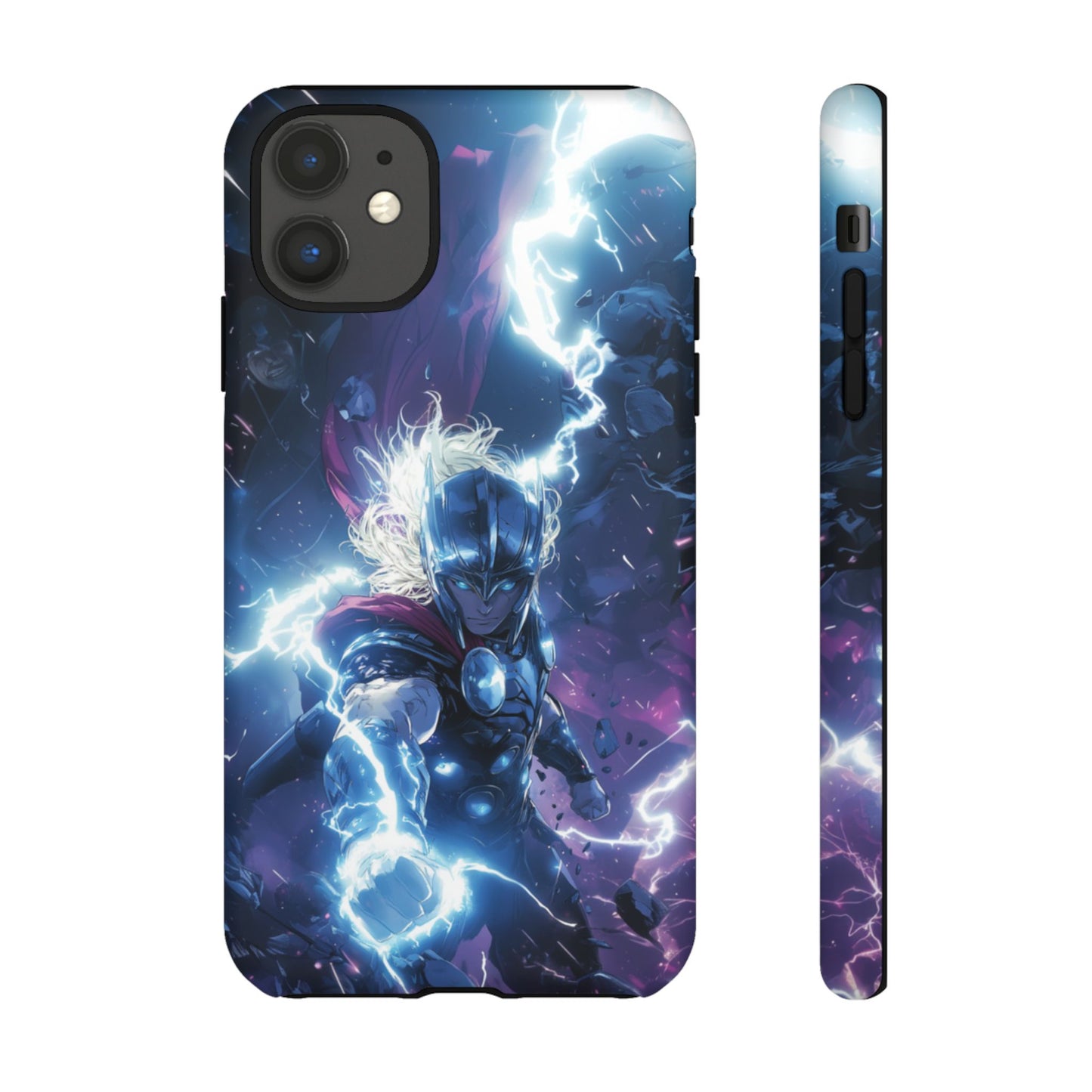 Lightning Fury: Thor Anime Action Phone Case - iPhone, Google Pixel, Samsung