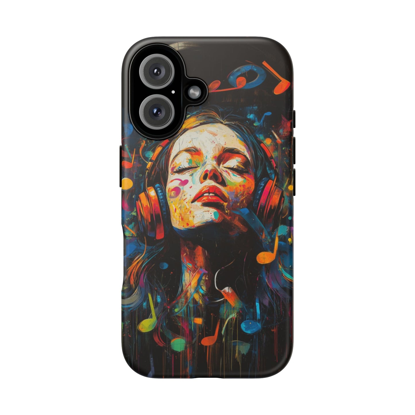 Vivid Musical Energy Graffiti Art Phone Case - iPhone, Google Pixel, Samsung Galaxy