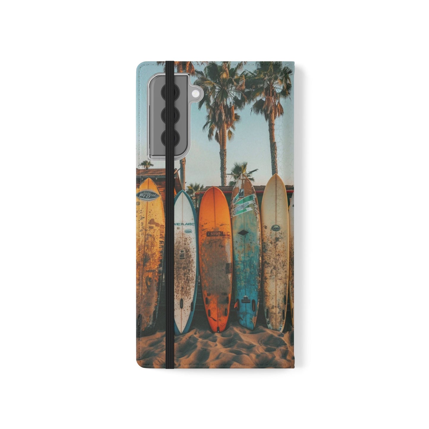 Beach Surfboards - Wallet Flip Case