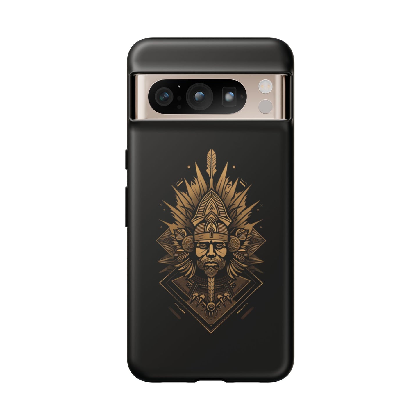 Golden Warrior Guardian - iPhone, Google Pixel, Samsung Galaxy