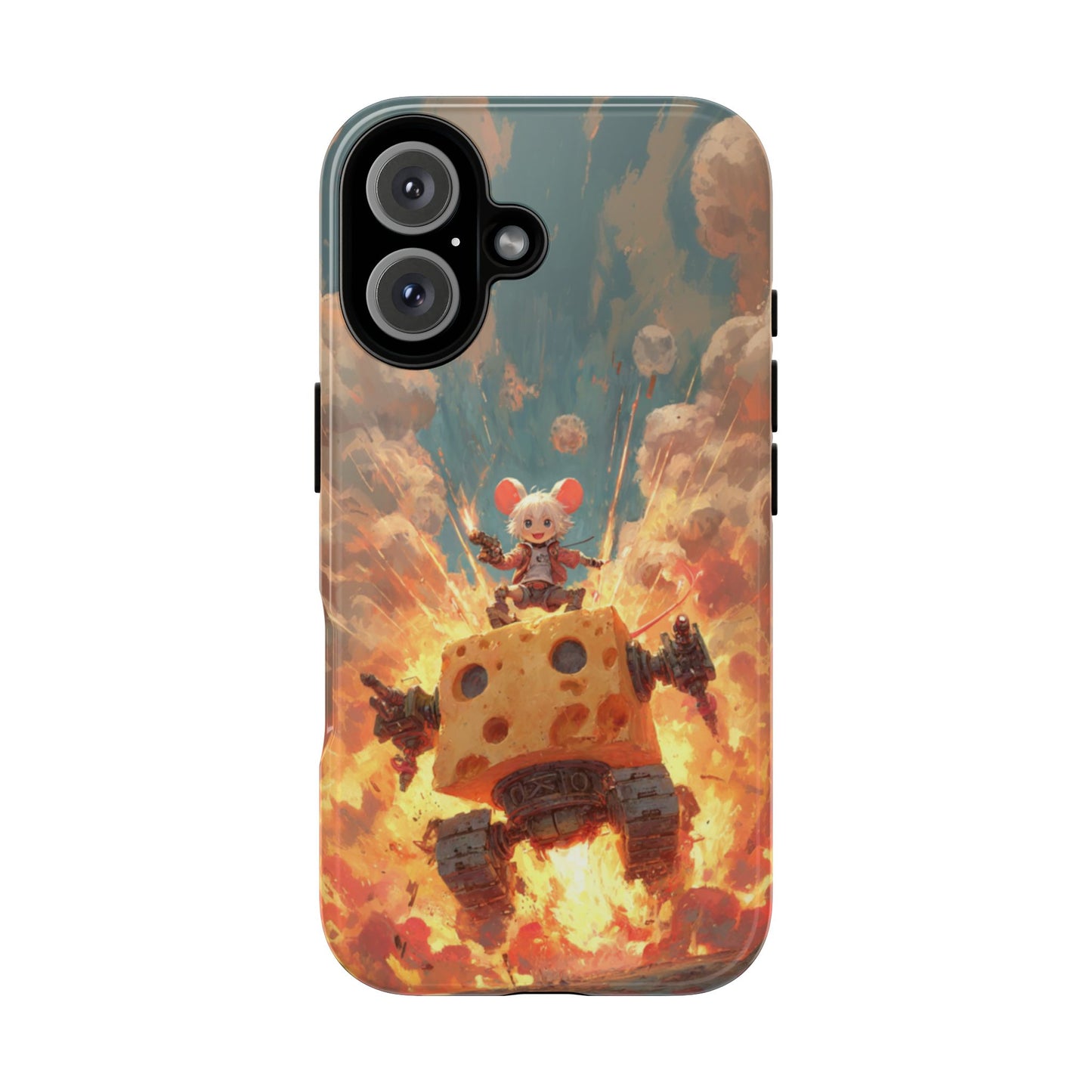Battle Tank Mouse - Tough iPhone Case