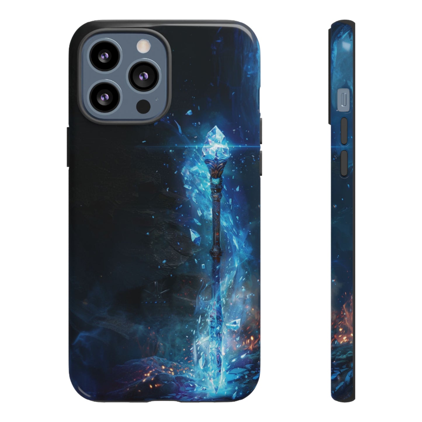 Frozen Arcane Staff Phone Case – iPhone, Google Pixel, Samsung Galaxy