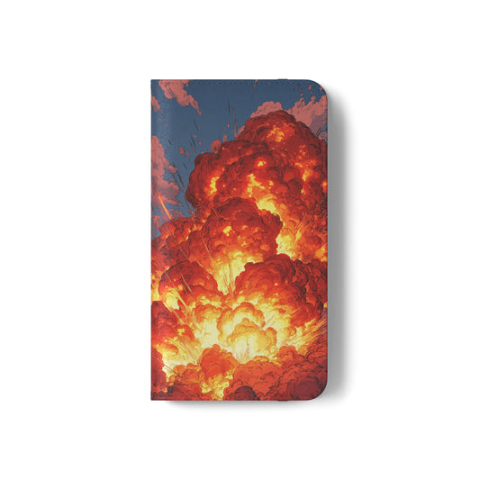 Comic Explosion - Wallet Flip Case