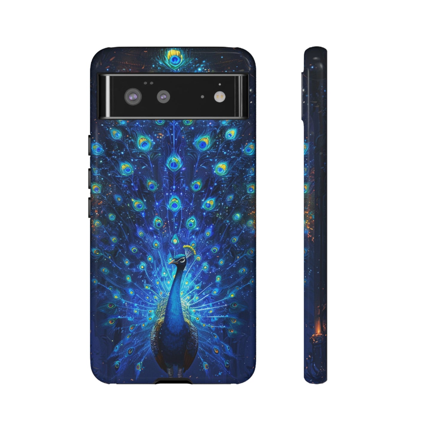 Starlit Peacock Majesty – Tough Google Pixel Case