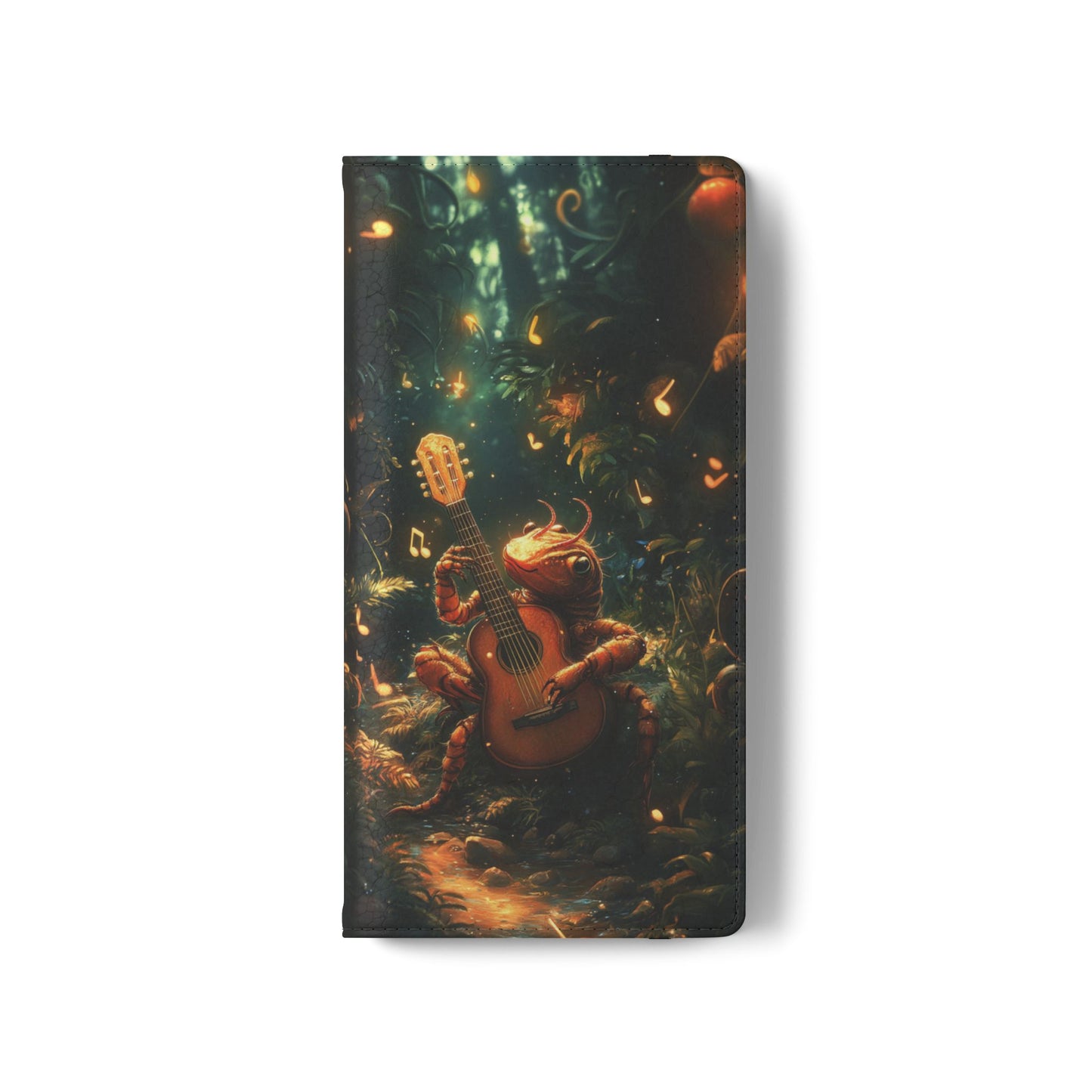 Serenade Forest Guitarist - Wallet Flip Case