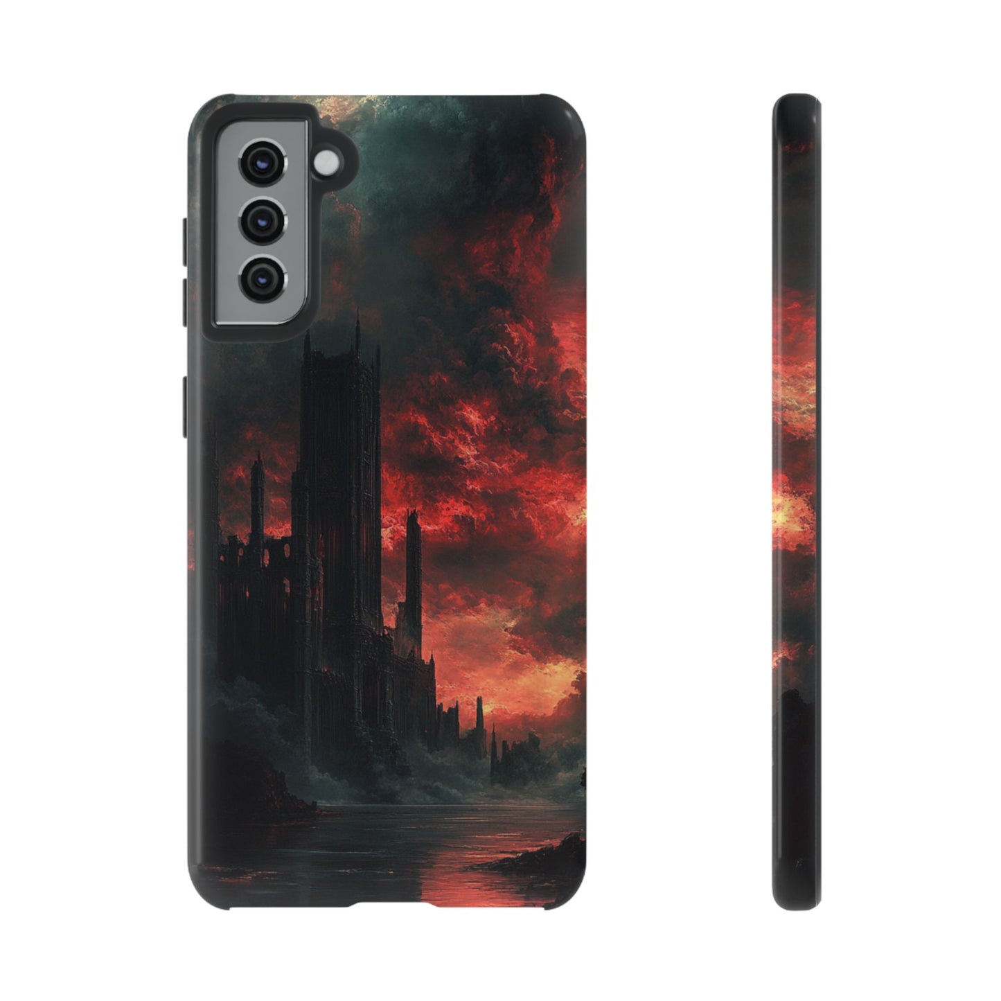 Crimson Dread Citadel – Tough Samsung Galaxy Case