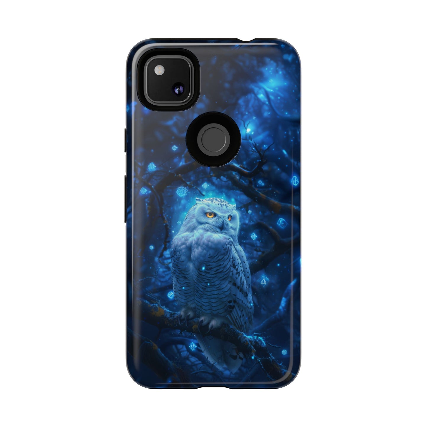 Luminous Rune Owl – Tough Google Pixel Case