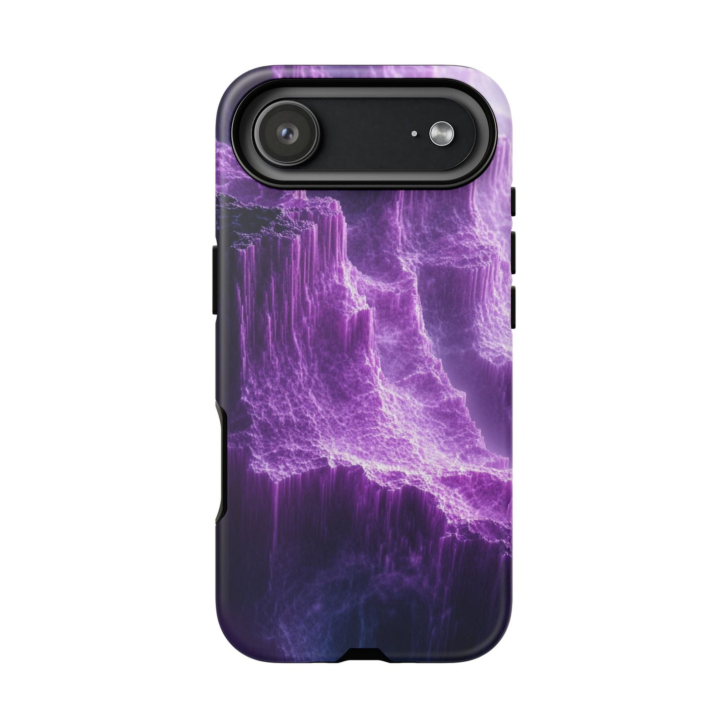 Purple Crystal Canyon - Tough iPhone Case