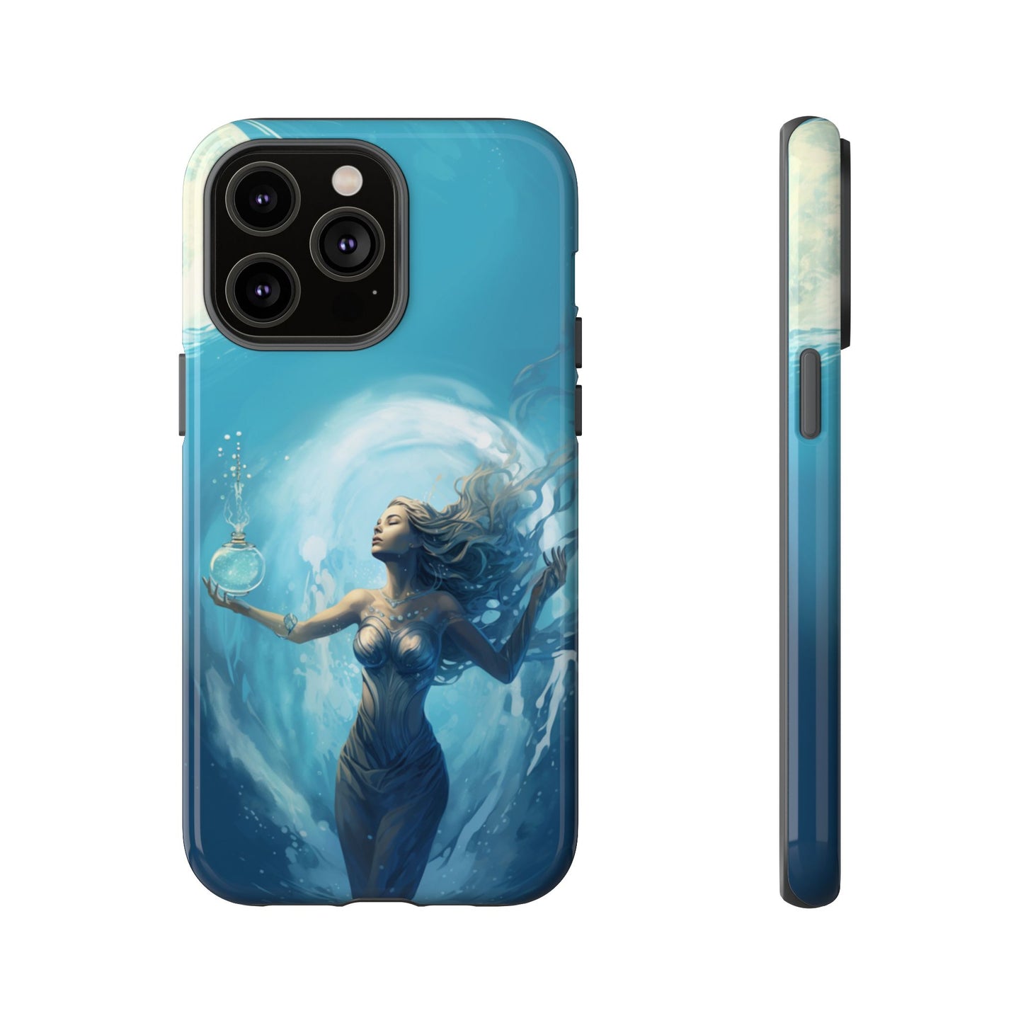 Aquarius Lunar Water Bearer Phone Case – iPhone, Google Pixel, Samsung Galaxy
