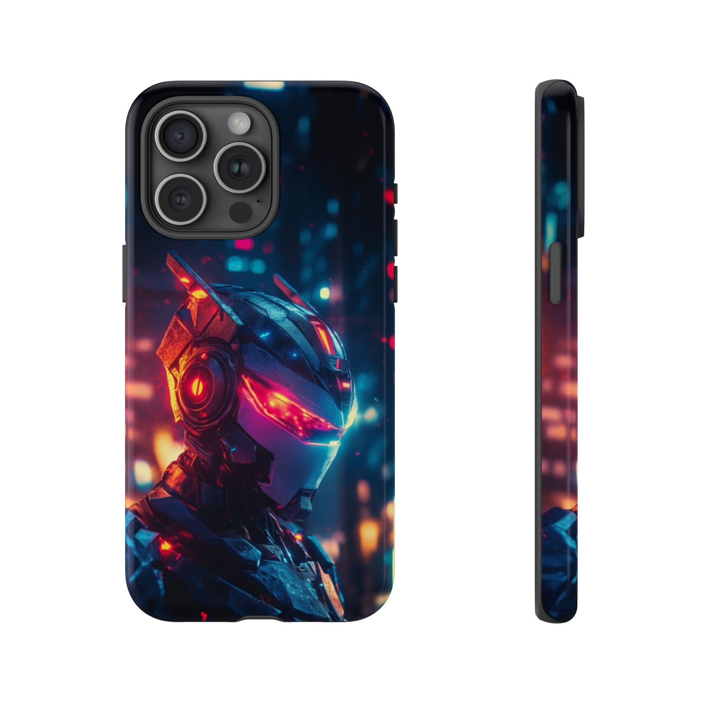Neon Cyborg - Tough iPhone Case