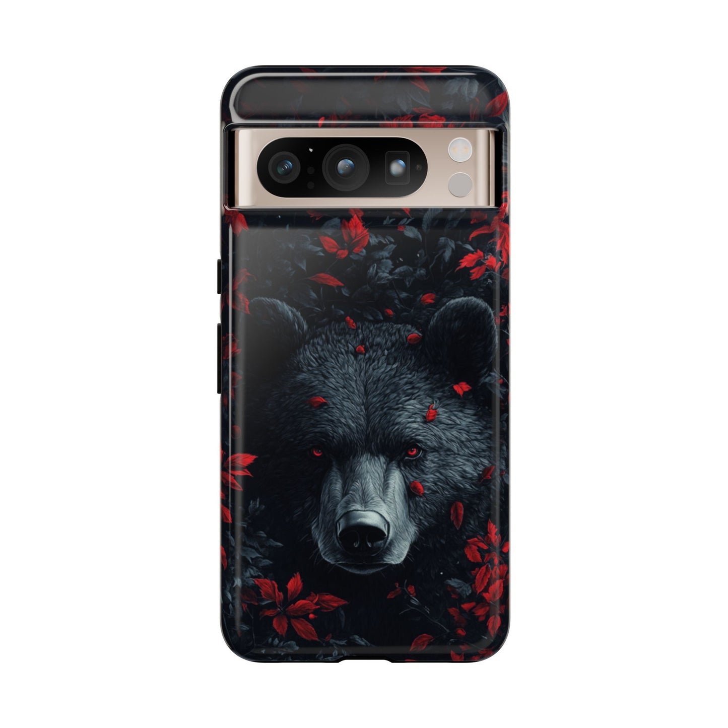 Crimson Bear Thicket – Tough Google Pixel Case