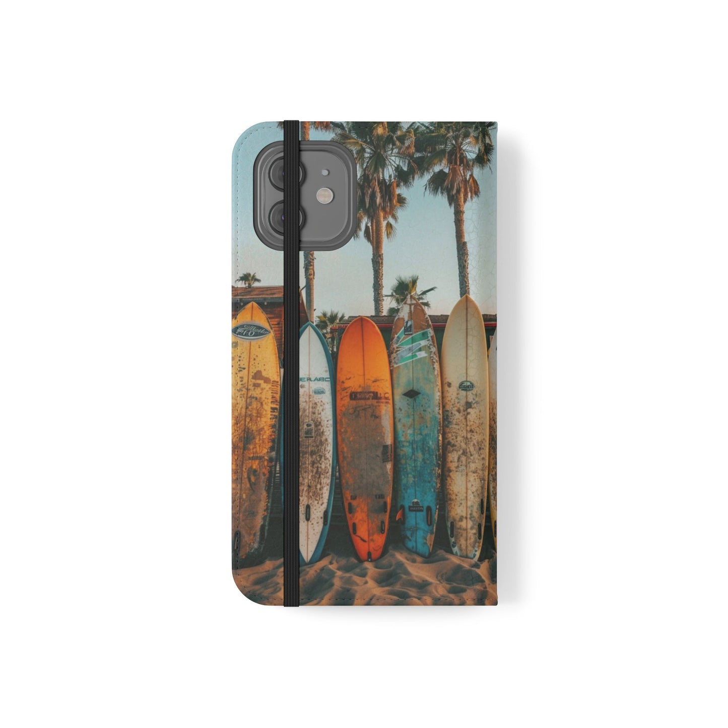 Beach Surfboards - Wallet Flip Case
