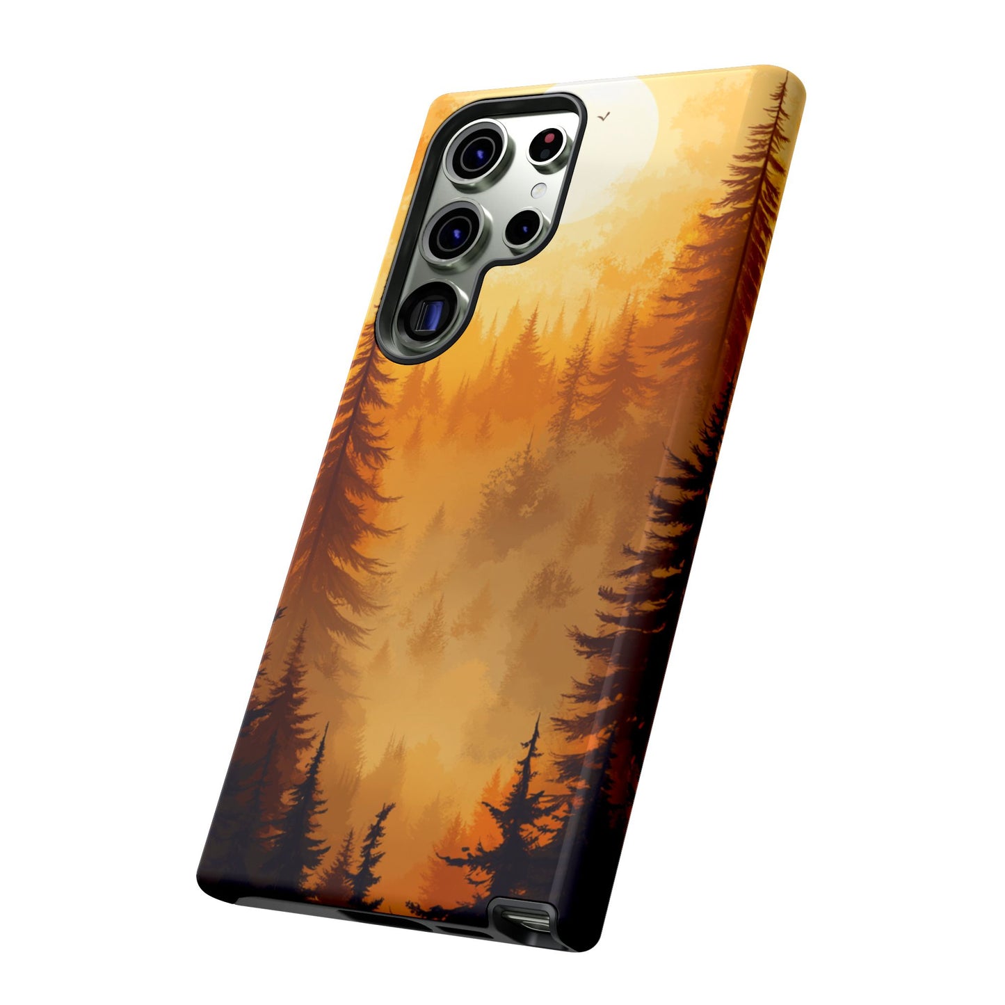 Golden Sunset Forest Phone Case - iPhone, Google Pixel, Samsung Galaxy