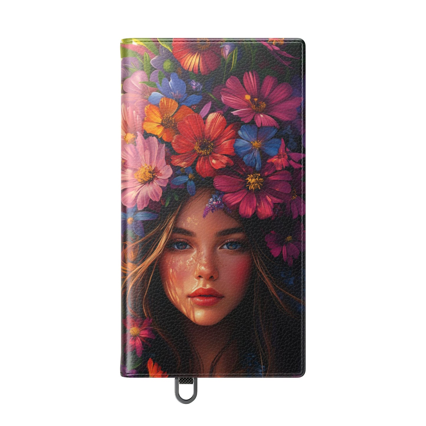 Floral Crown Muse - Wallet Flip Case