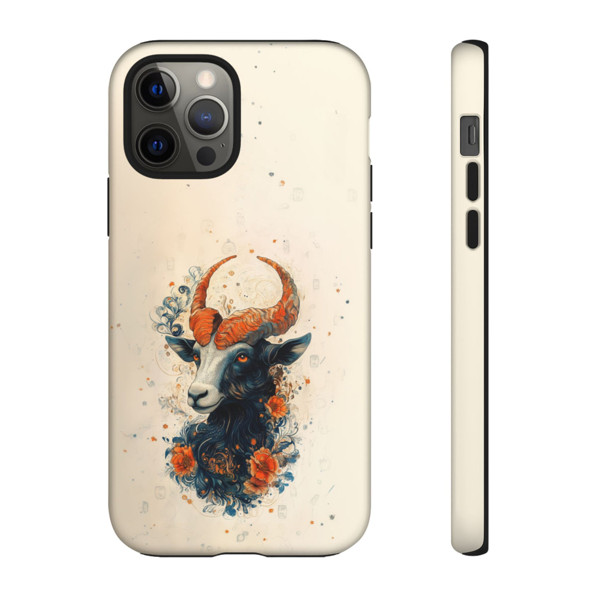 Capricorn Celestial Goat - Tough iPhone Case
