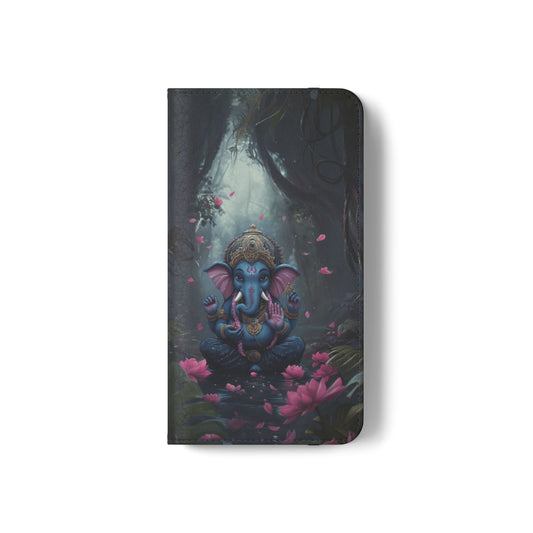 Ganesha Lotus - Wallet Flip Case
