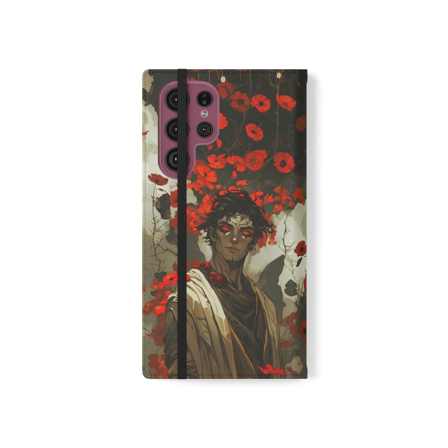 Zagreus Blood Poppies - Wallet Flip Case