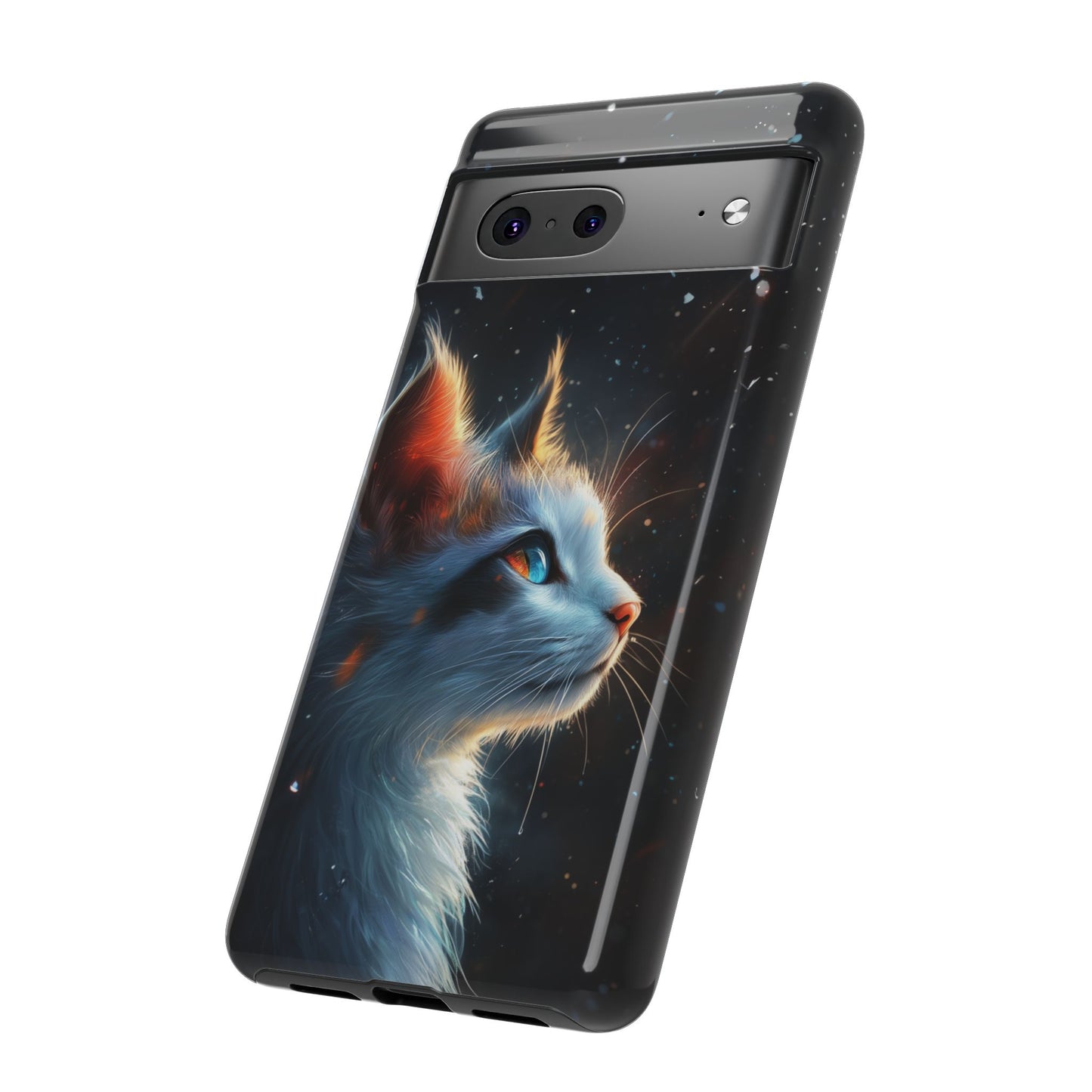 Enchanting Winter Cat Phone Case - iPhone, Google Pixel, Samsung Galaxy