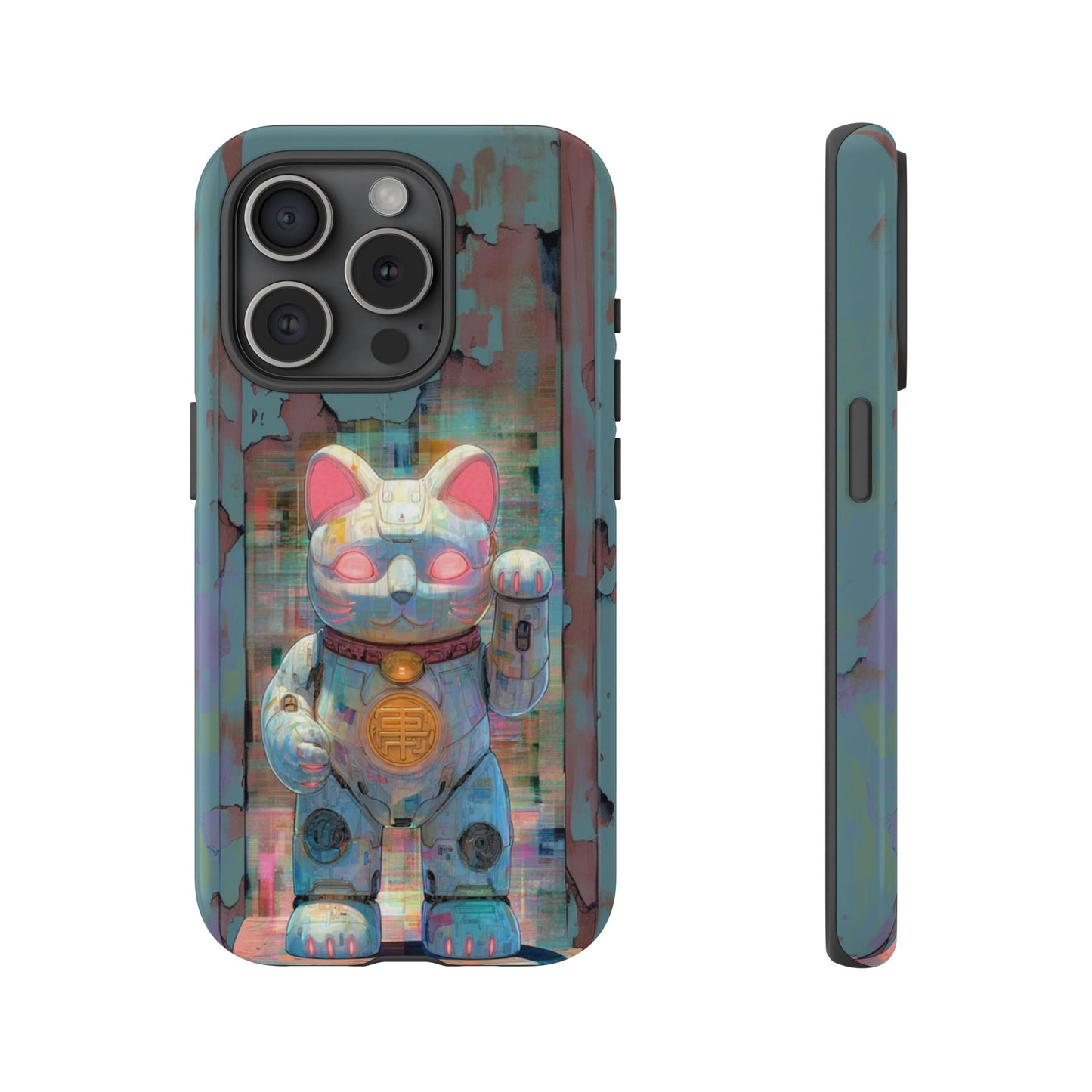 Cyber Lucky Cat - Tough iPhone Case