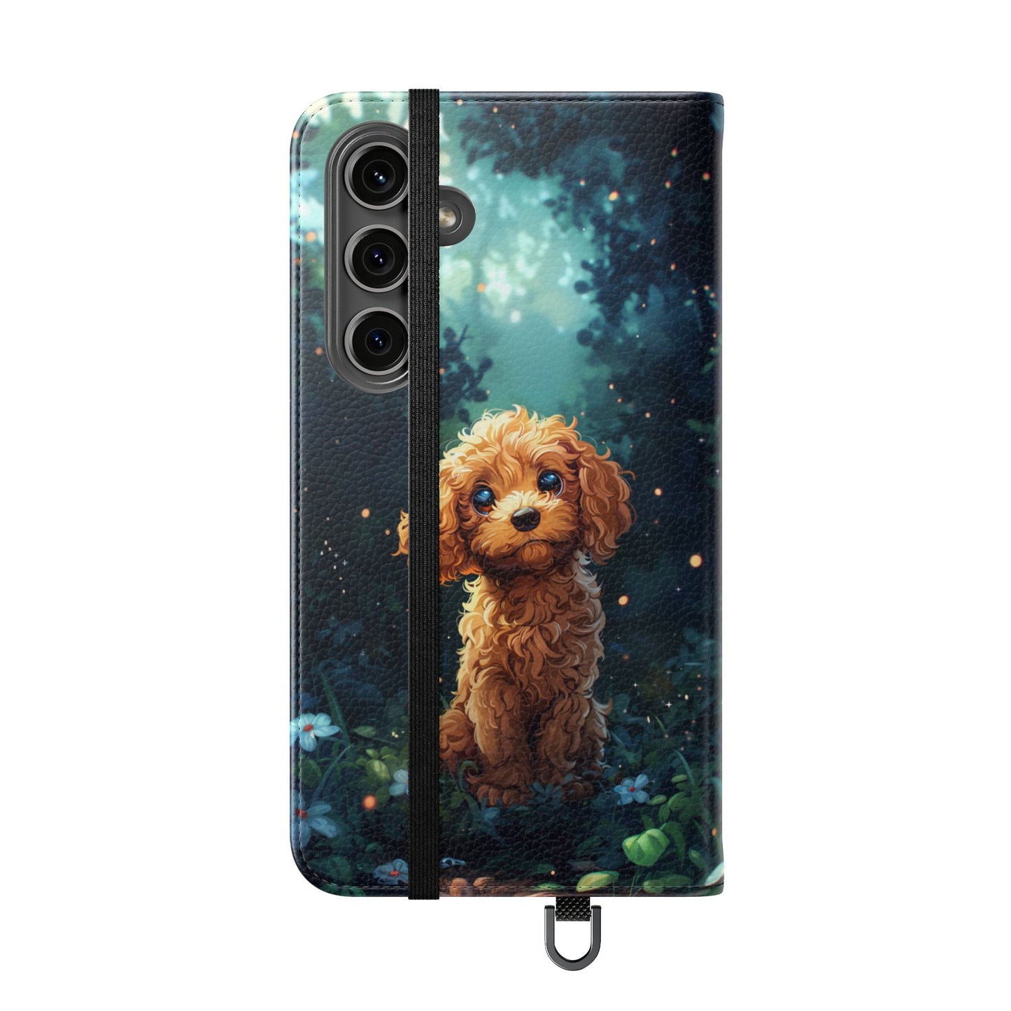 Forest Poodle - Wallet Flip Case