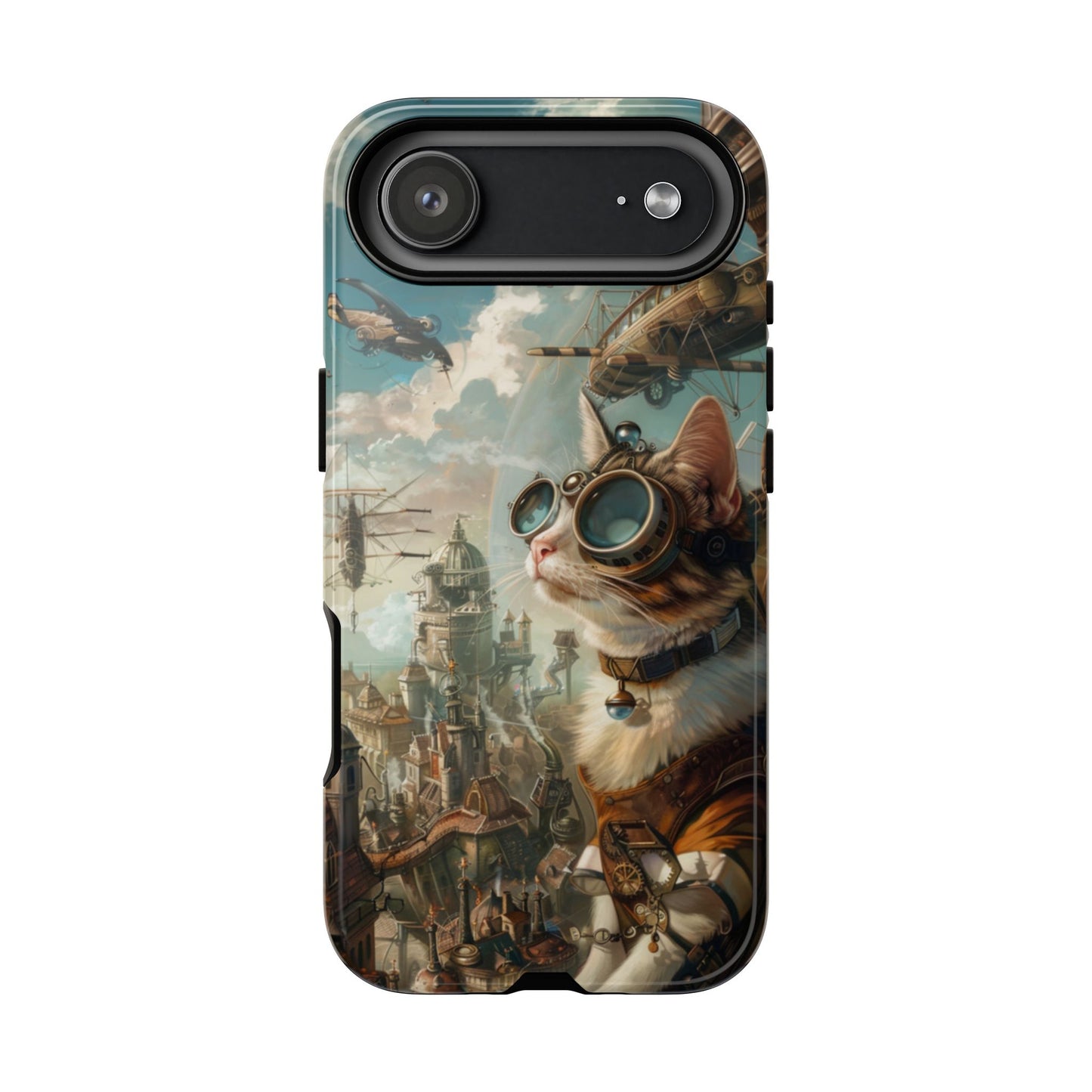 Steampunk Aviator Cat - Tough iPhone Case