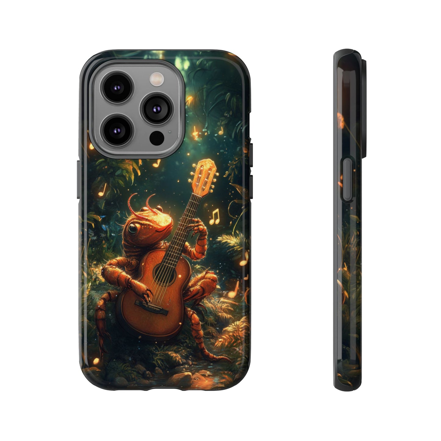Serenade Forest Guitarist - Tough iPhone Case