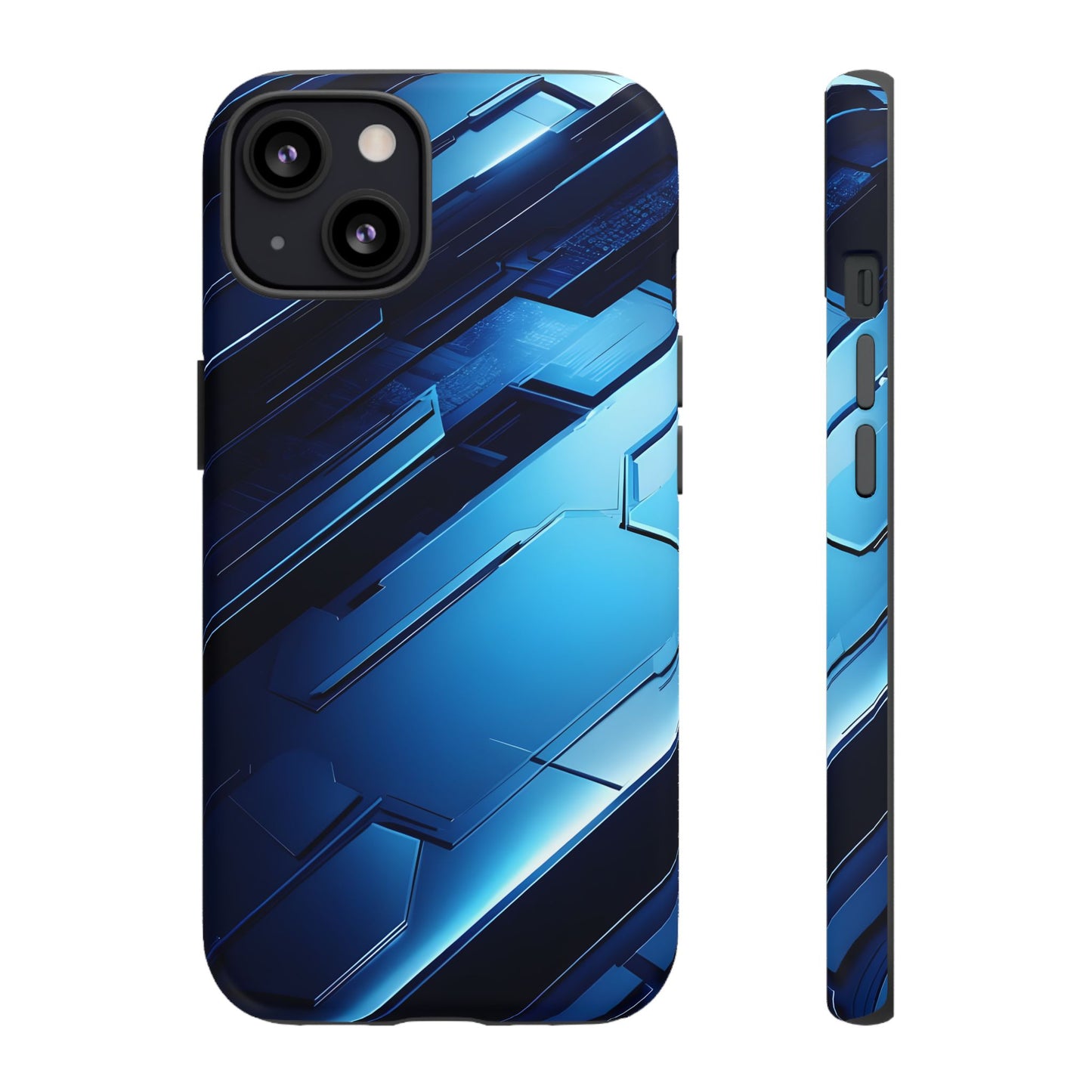 Futuristic Metallic Phone Case - iPhone, Google Pixel, Samsung Galaxy