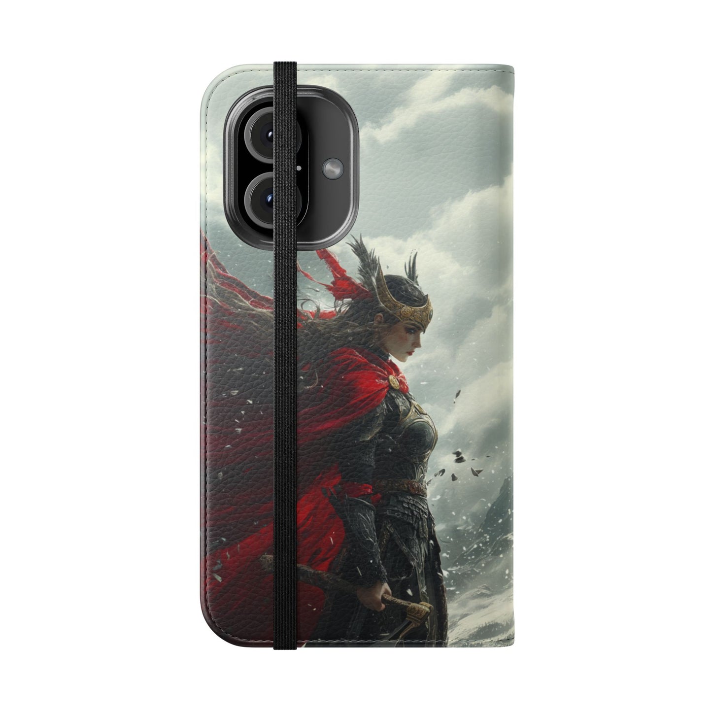 Freya Crimson Valkyrie - Wallet Flip Case