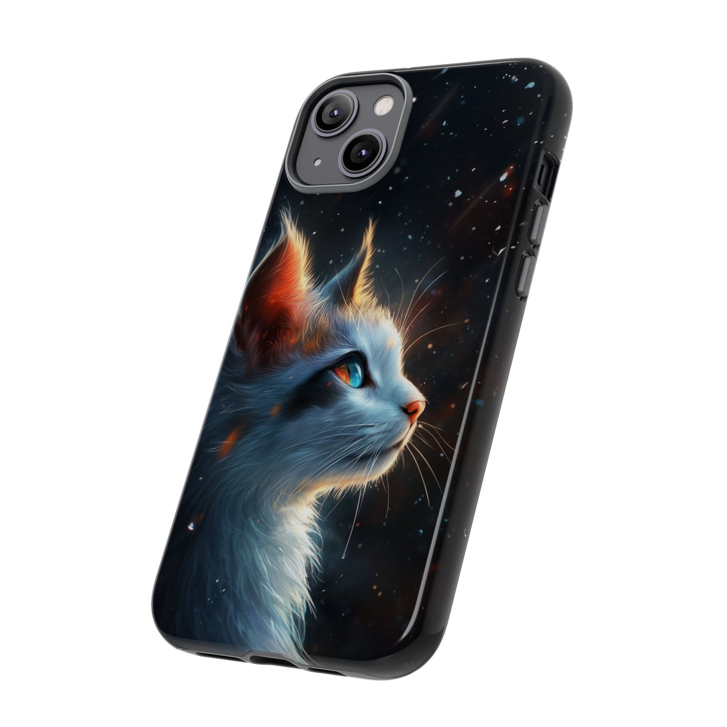 Enchanting Winter Cat Phone Case - iPhone, Google Pixel, Samsung Galaxy