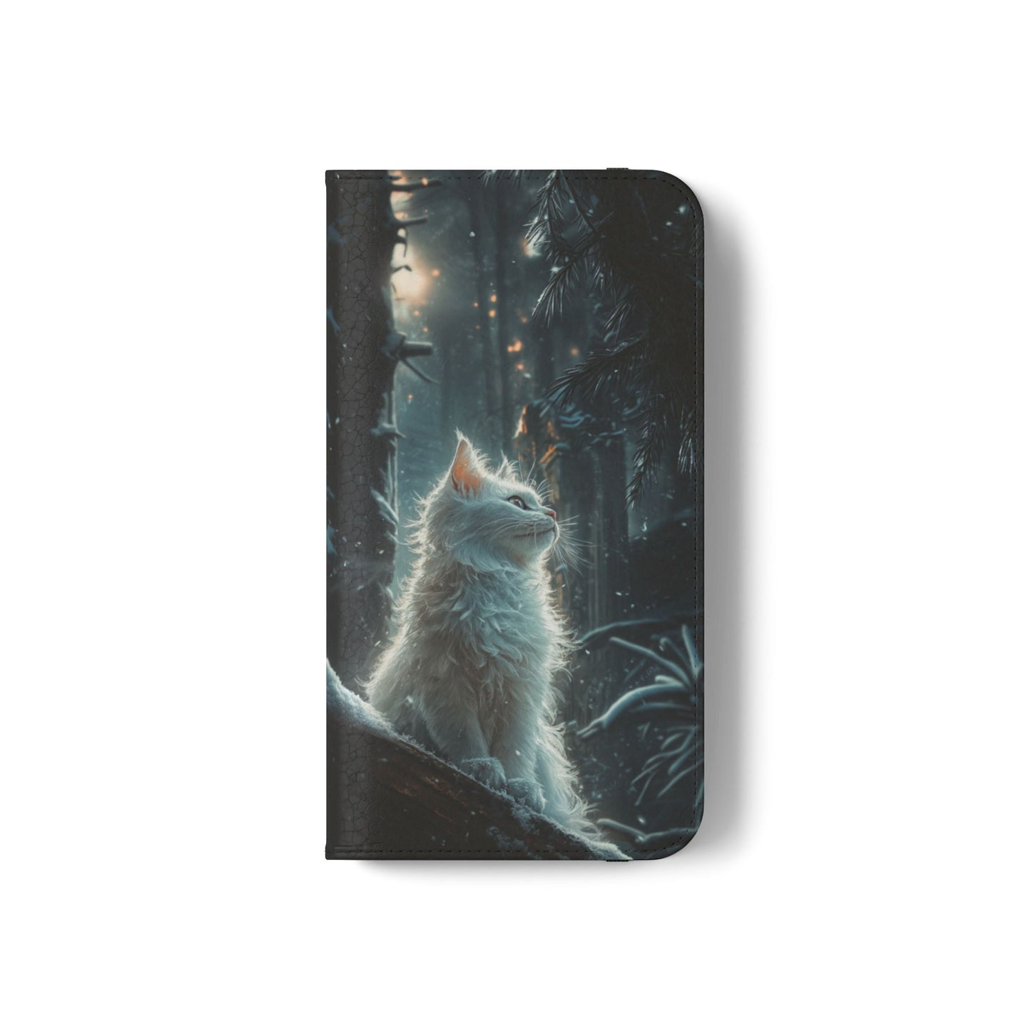 Winter Spirit Cat - Wallet Flip Case