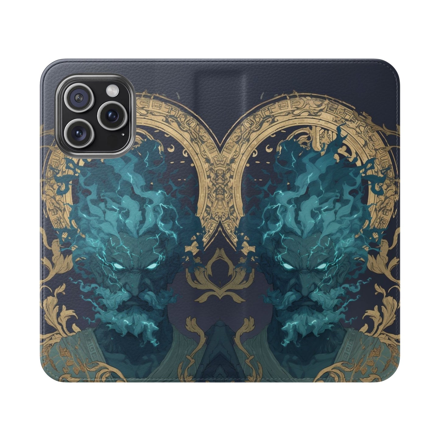 Hades Stormfire Emperor - Wallet Flip Case