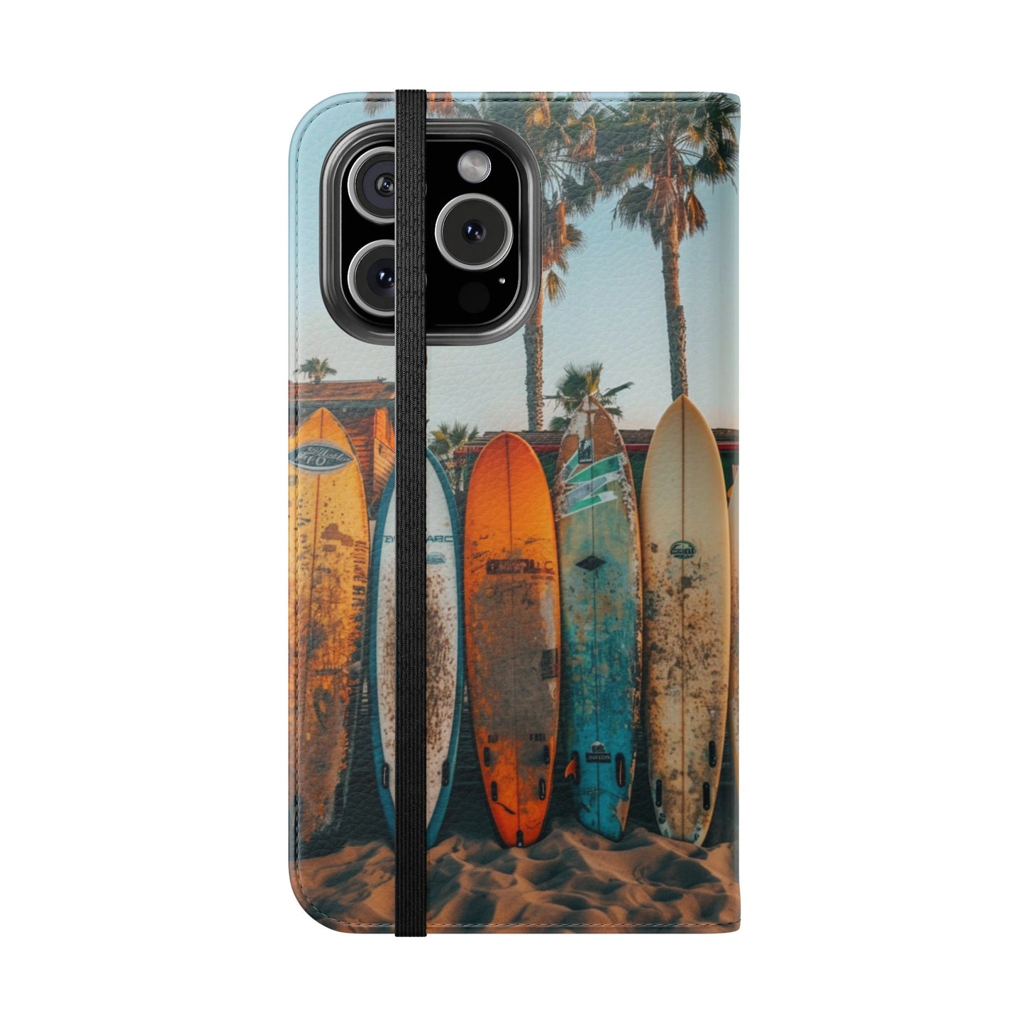 Beach Surfboards - Wallet Flip Case