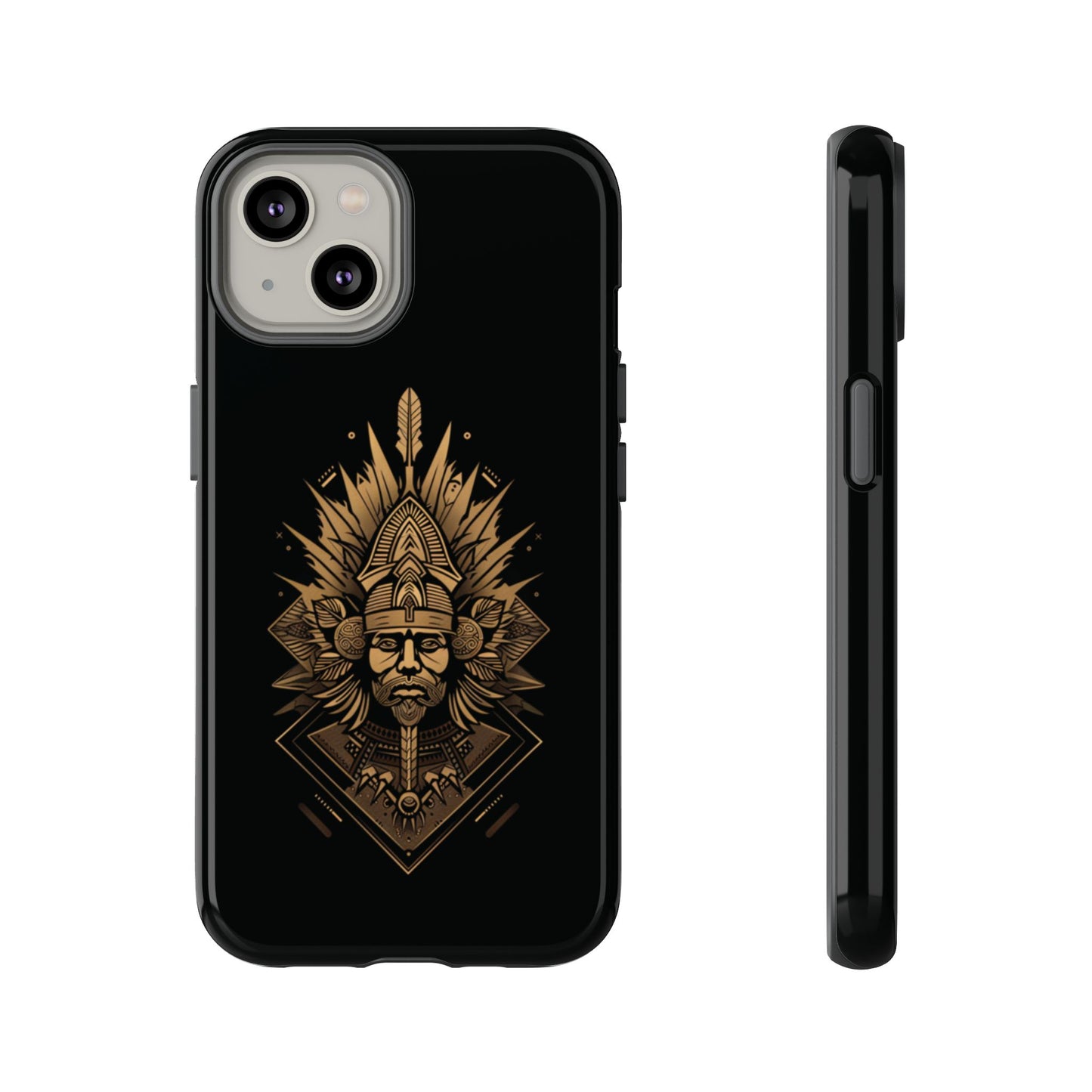 Golden Warrior Guardian - iPhone, Google Pixel, Samsung Galaxy