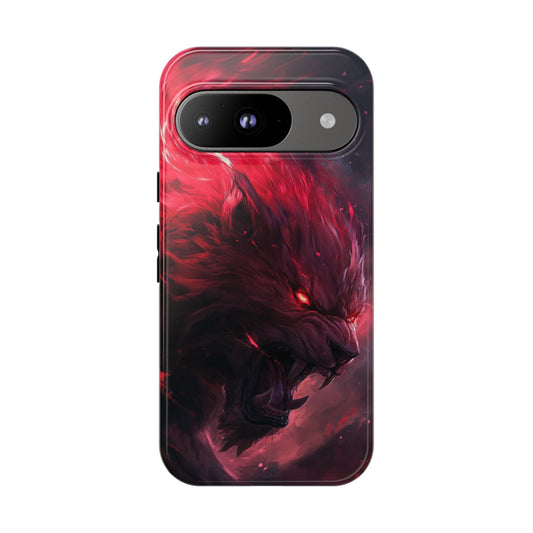 Fiery Wolf Spirit – Tough Google Pixel Case